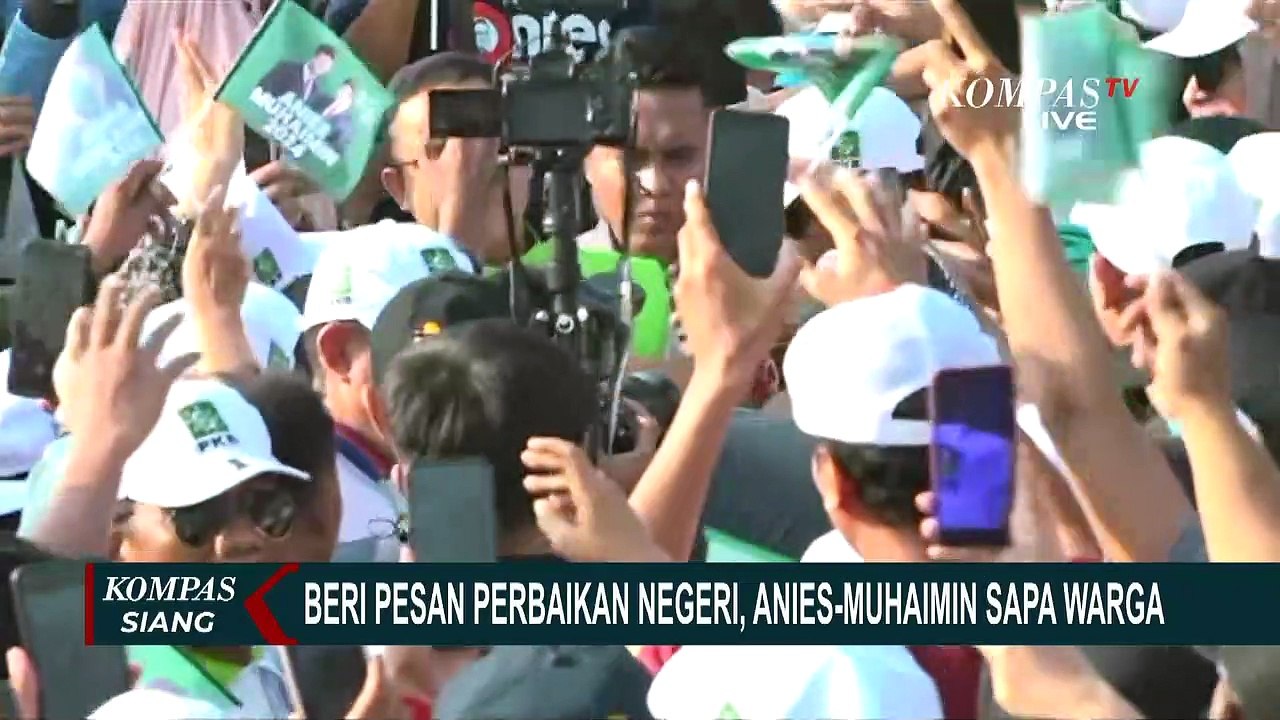 Anies-Muhaimin Sapa Warga Sidoarjo, Beri Pesan Perbaikan Negeri