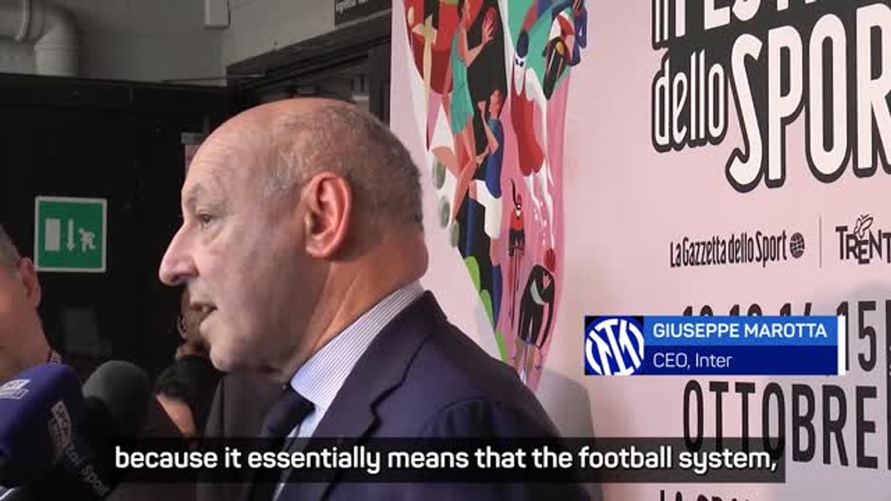 Italian football has 'serious gaps' - Inter CEO...