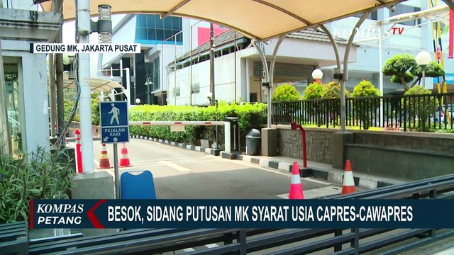 Besok 16 Oktober 2023, MK Putuskan Syarat Usia Capres-Cawapres