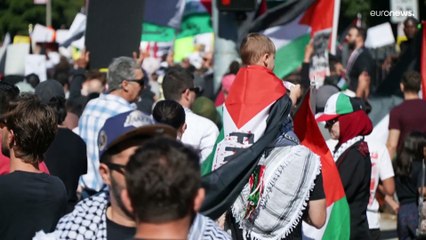 من سيدني إلى لوس أنجلس مرورا بواشنطن آلاف المؤيدين للفلسطينيين يتظاهرون ضد الحرب على غزة