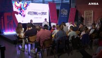 La velocita' di Tortu e l'esperienza di Pirlo al Festival dello Sport di Trento