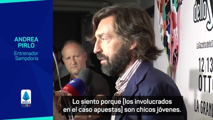 Pirlo da con la tecla en el escándalo de las apuestas: todo el mundo de acuerdo