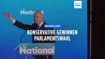 Konservative gewinnen Parlamentswahl in Neuseeland