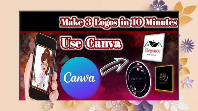 How to make logo within minutes in Canva/logo making made easy in Canva/design logo in Canva with 5 minutes/ canva app me logo kasay banain/Canva se logo banain intahai asani se Urdu/Hindi