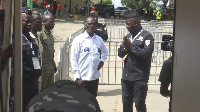 Le ministre de l'intérieur Diomandé Vagondo visite le dispositif sécuritaire avant le match Côte d'Ivoire- Maroc