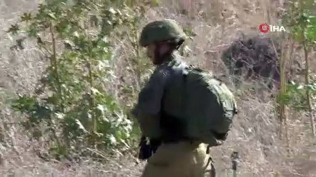 Gazze sınırındaki İsrail askerleri böyle görüntülendi