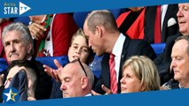 Pays de Galles  Argentine  le prince William et son fils Georges dans les tribunes pour la Coupe d