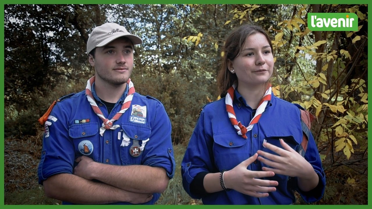 Des scouts en immersion au centre d'accueil de Stockem