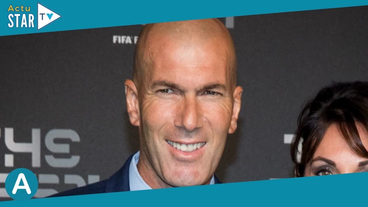 Zinedine Zidane : son plus jeune fils Elyaz, 16 ans, est déjà bien plus grand que lui !