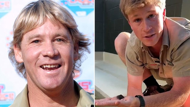 Steve Irwin’s son fights back tears as he achieves conservation milestone thanks to late father’s work