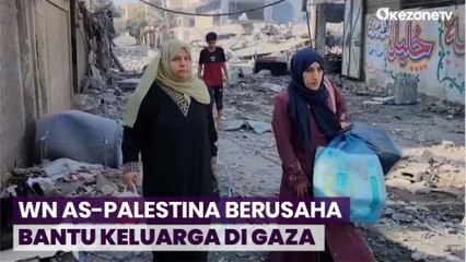 WN AS Keturunan Palestina Berjuang Untuk Keluarga Terkasih di Gaza
