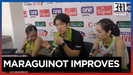 Maraguinot improves after criticized by coach