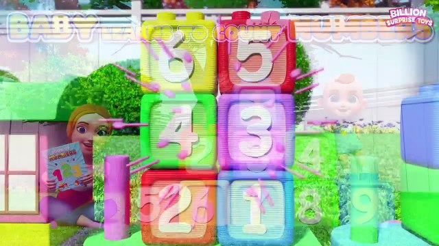 Learn to Count Numbers 1 to 10 Song - BillionSurpriseToys Nursery Rhymes & Kids Songs
