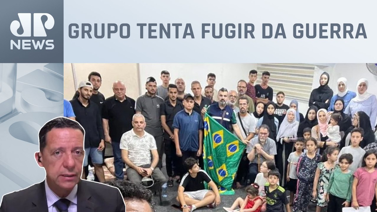 Brasileiros em Gaza aguardam resgate na fronteira do Egito