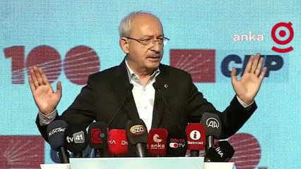 CHP Genel Başkanı Kılıçdaroğlu: Kongre biter el ele omuz omuza sahaya çıkmak zorundayız.