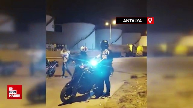 Dolum tesinin yanında yapılan yarışlar site sakinlerinin korkulu rüyası