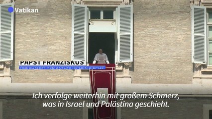 Video herunterladen: Papst fordert 