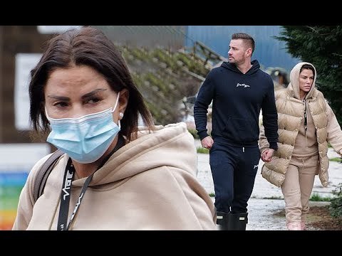 Katie Price debuts short brunette bob after raffling off her USED £1,000 hair extensions as she hold