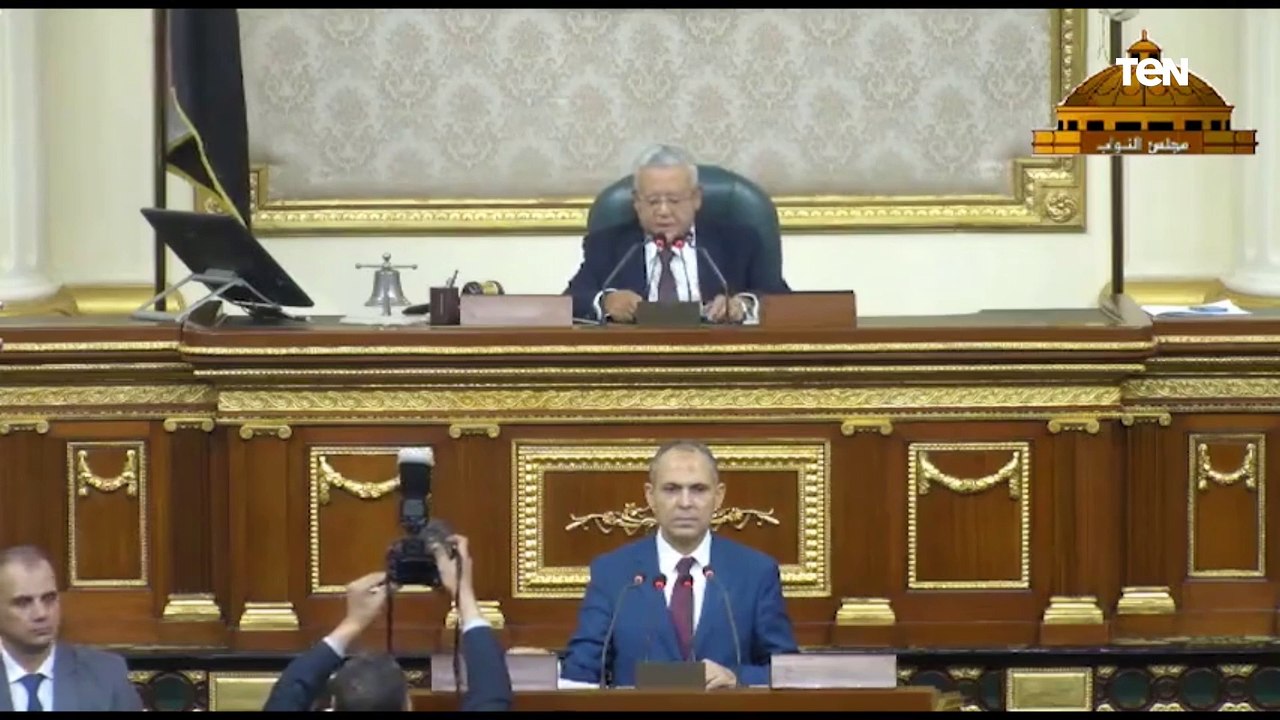 كلمة رئيس مجلس النواب بشأن الأحداث الجارية في الأراضي الفلسطينية المحتلة