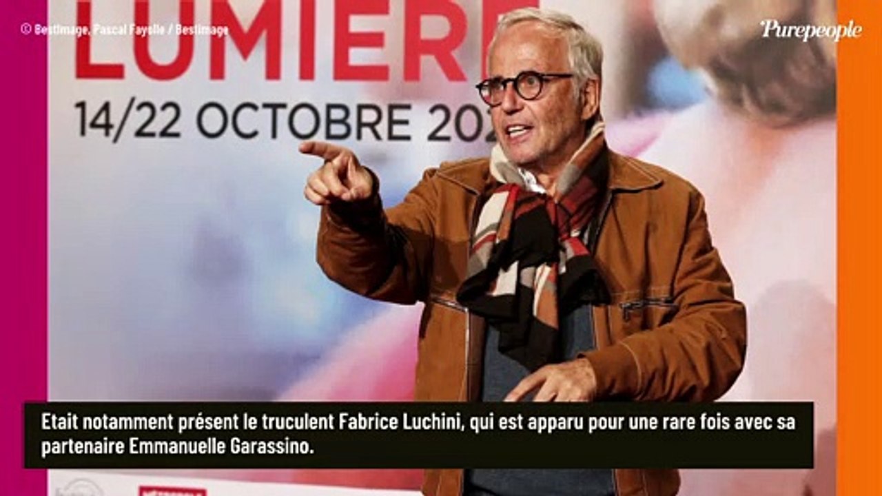 PHOTOS Fabrice Luchini : Très rare apparition avec son "épouse" Emmanuelle, Laurent Gerra et sa Christelle fou d'amour