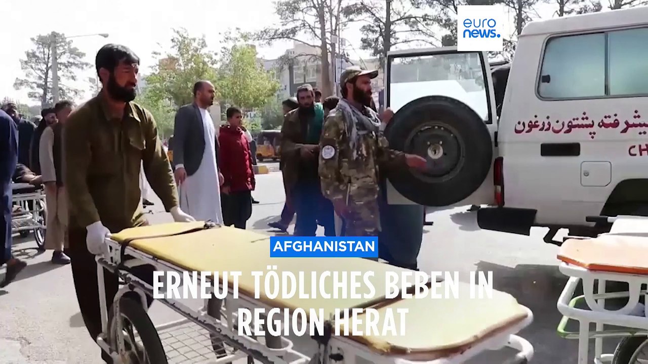 Erneut Beben nahe Herat: Dutzende Häftlinge aus beschädigten Gefängnissen entlassen