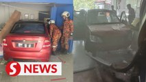Elderly driver rams car into shop in Butterworth