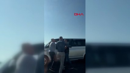 Düğün magandaları sürücüye kabusu yaşattı