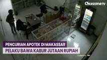 Apotek di Makassar Dicuri, Pelaku Bawa Kabur Jutaan Rupiah