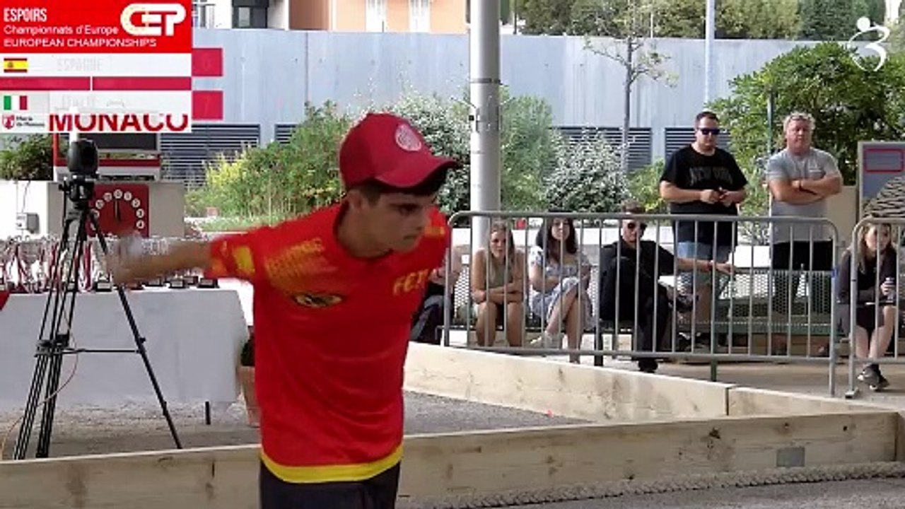 Finale ESPAGNE vs ITALIE WebTV Monaco : Championnat d'Europe de pétanque Espoirs 2023