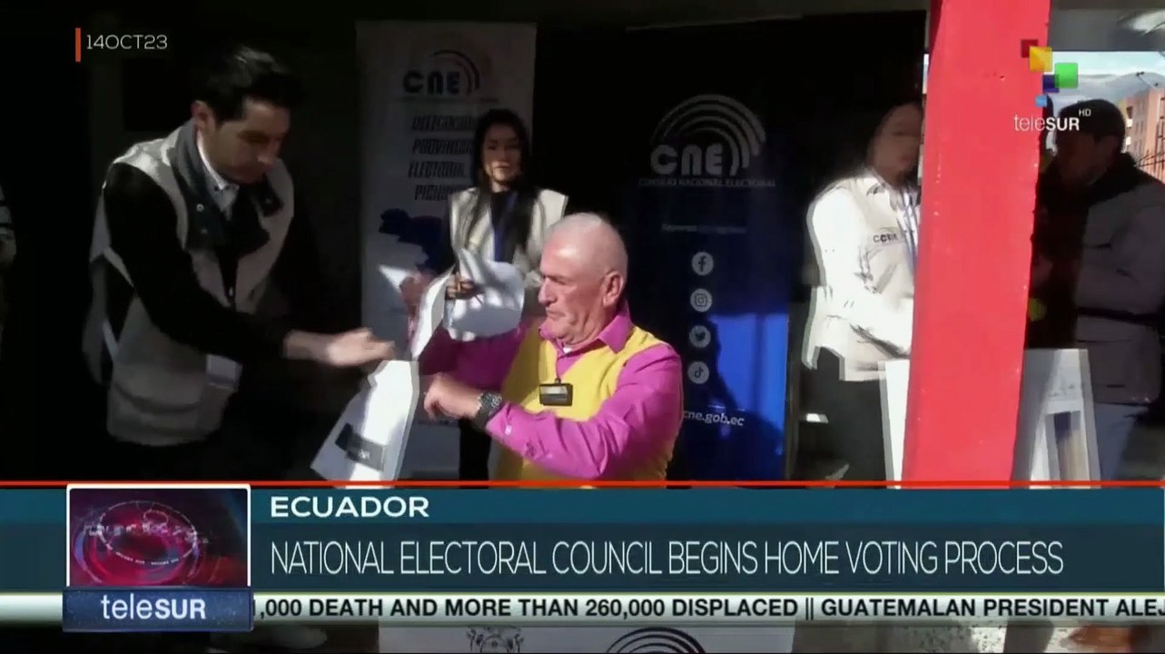 Ecuador: election day opens with home voting