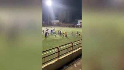 Nawetane : Le stade des parcelles saccagé, le gazon brûlé