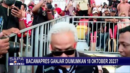 Ada Surprise saat Bacawapres Ganjar Diumumkan pada 18 Oktober 2023?