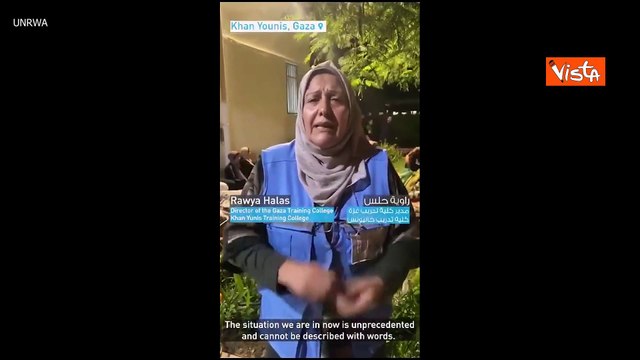 La testimonianza di Unrwa (Onu) a Gaza: Non riusciamo ad accogliere tutti, ci sono 15mila persone