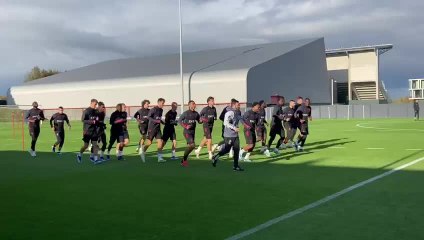 Diables rouges: les 23 joueurs présents à l’entraînement à la veille du match face à la Suède