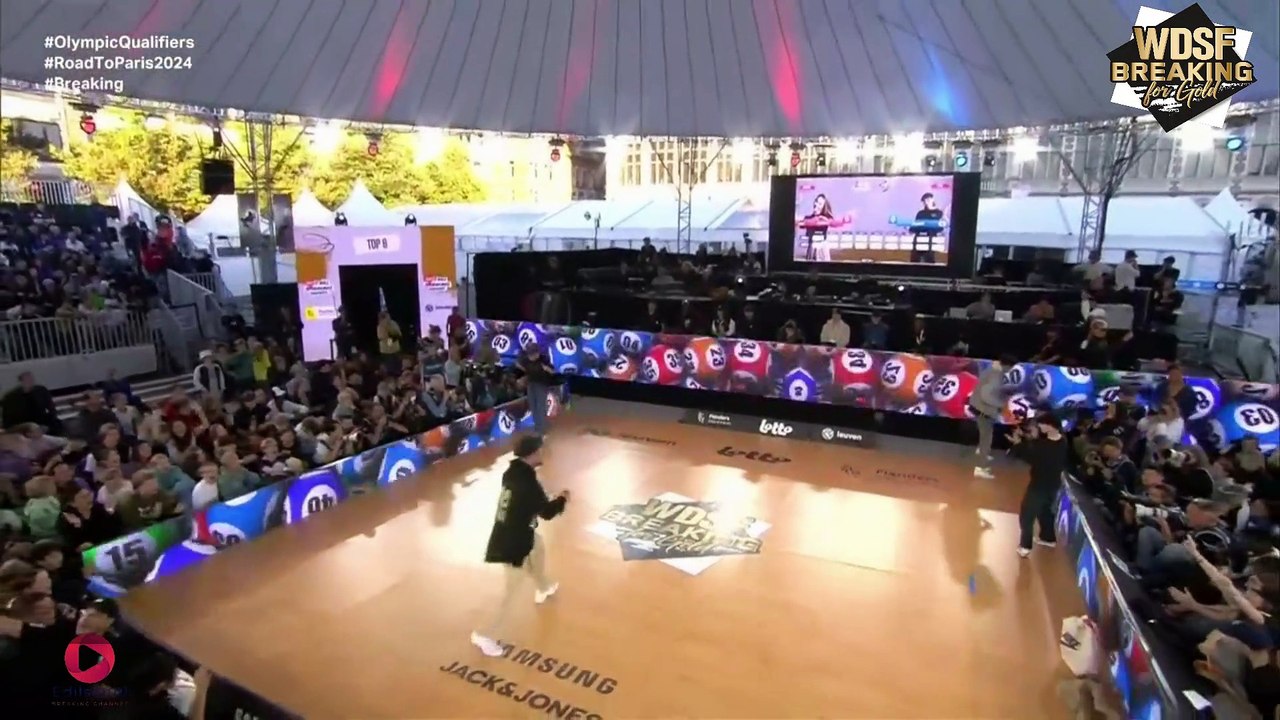 STEFANI VS AYUMI | TOP 8 | WDSF BREAKING FOR GOLD BELGIUM 2023