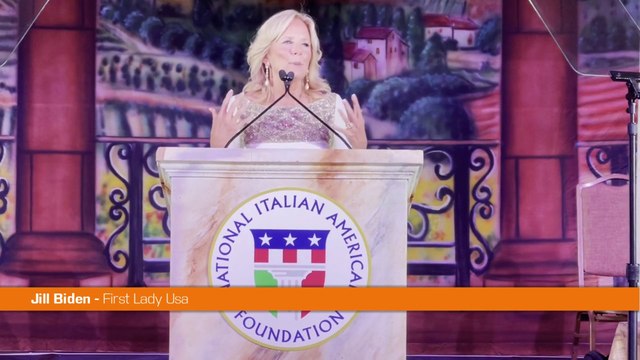 Usa, Jill Biden Fiera di essere italo-americana