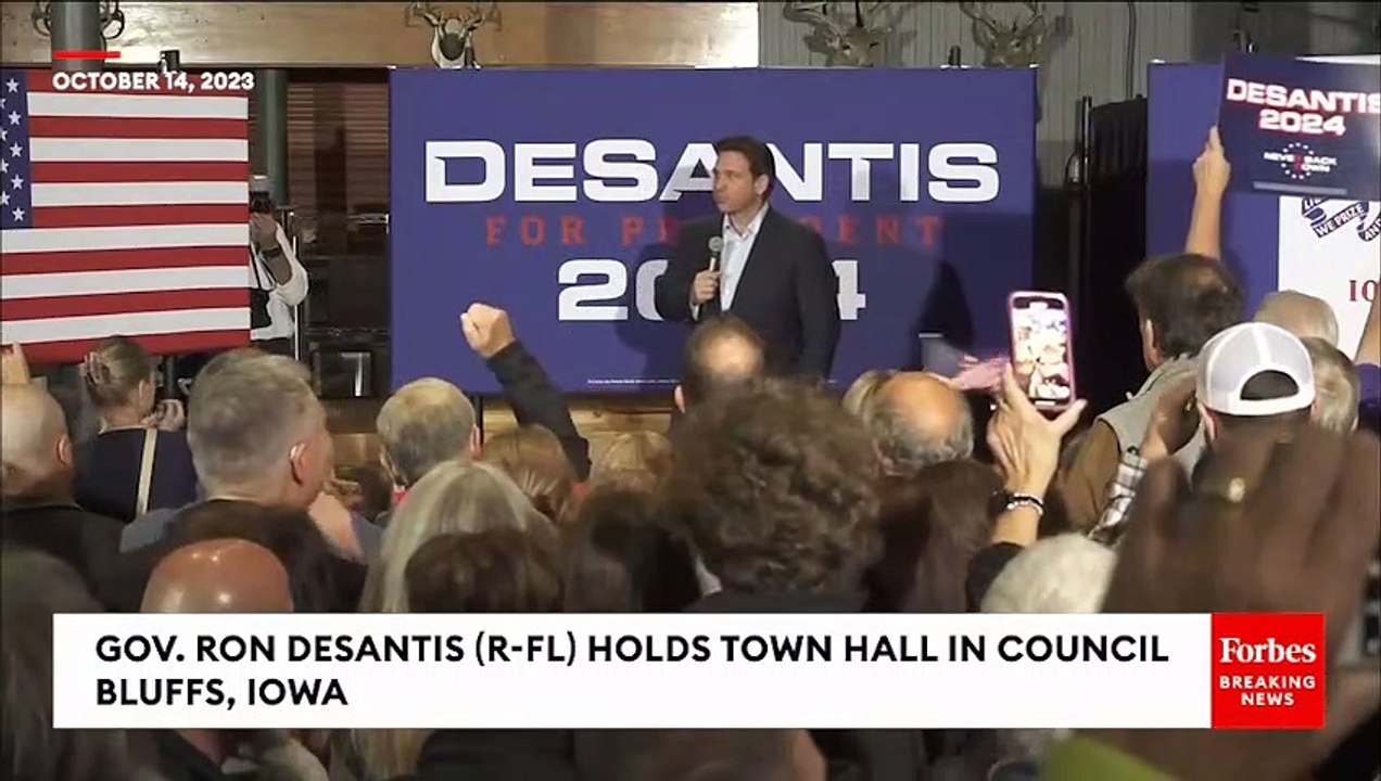 DeSantis Doubles Down On Notion Of Not Allowing Palestinian Refugees Into U.S.: 'The Number Of People We Will Bring In From Gaza Is Zero'