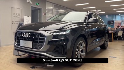 New Audi Q8 SUV 2024