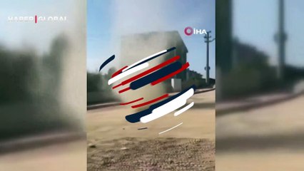 Metrelerce yükseldi... Bursa’da meydana gelen hortum korkuttu