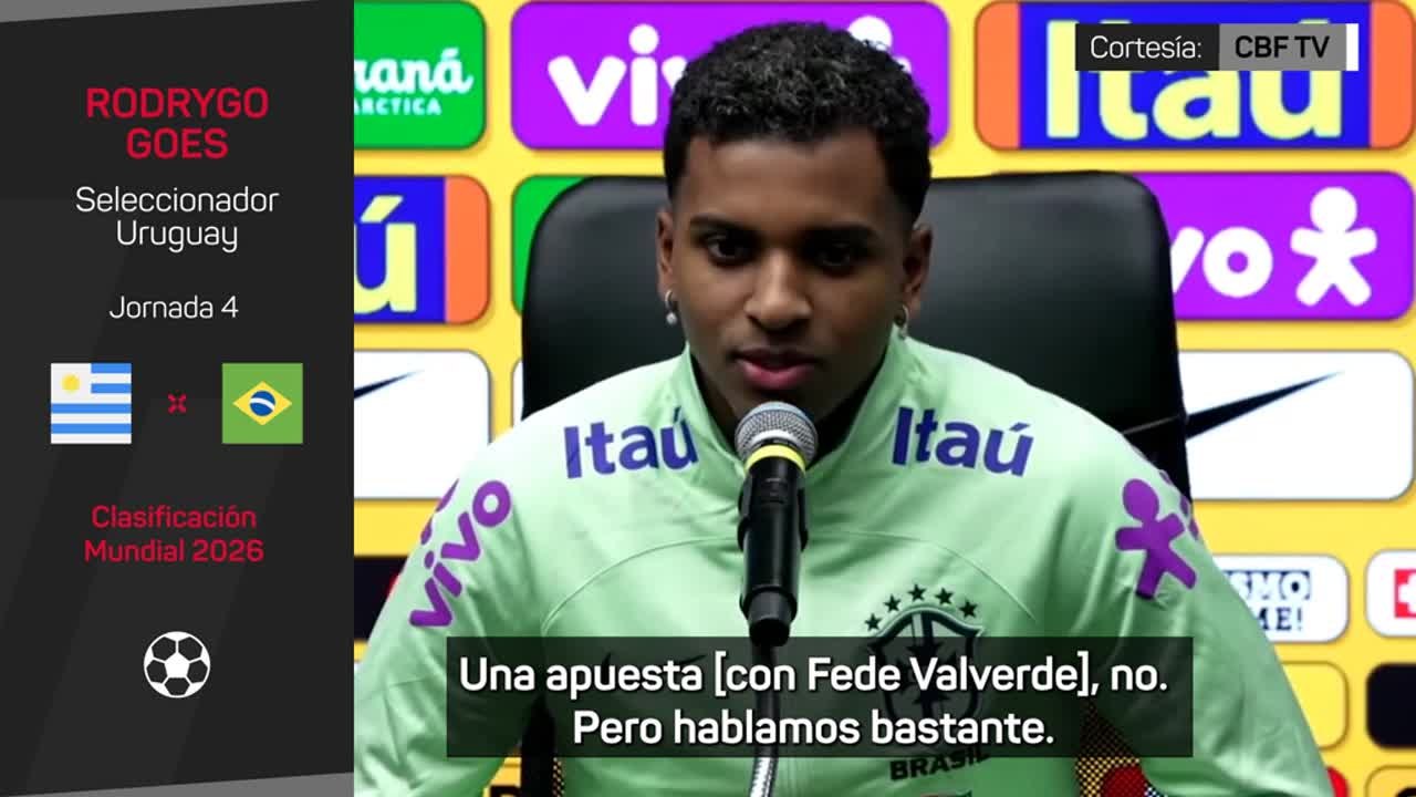 Rodrygo Goes y el duelo contra Uruguay: de la broma de Valverde al desafío Araújo