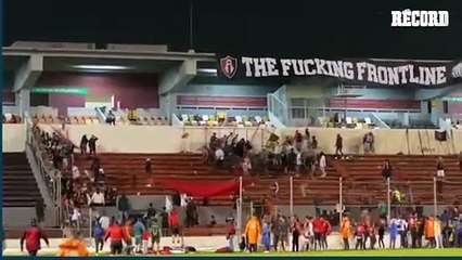 Pelea de aficionados del Atlas frena el partido homenaje de Daniel Osorno