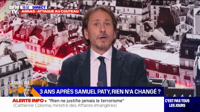 Arras: Je ne suis pas convaincu qu'on a suffisamment outillé le combat contre le terrorisme islamiste