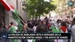 La Policía de Marlaska veta a OKDIARIO en la manifestación contra Israel y en apoyo de Hamás