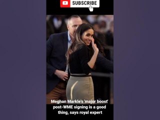 Meghan Markle's 'major boost' post-WME signing is a good thing, says royal expert