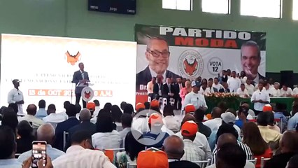 Abinader es proclamado candidato por el Moda