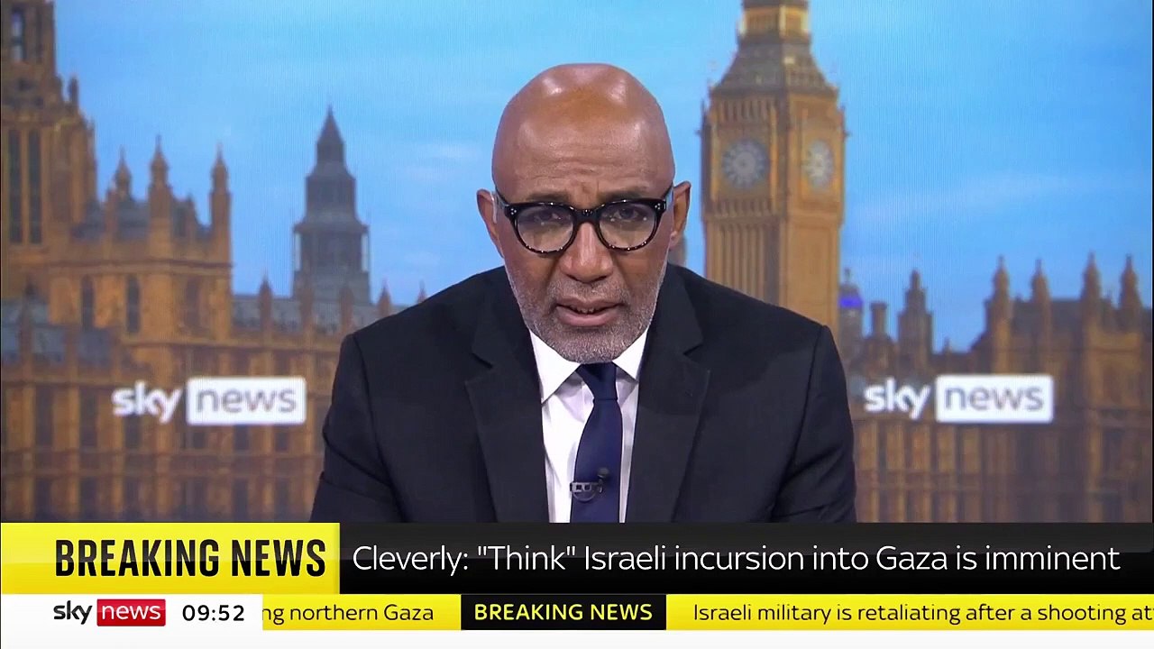 Israel-Gaza war_ IDF combat units 'ready to enter Gaza' should the order come'- Sky's Deborah Haynes