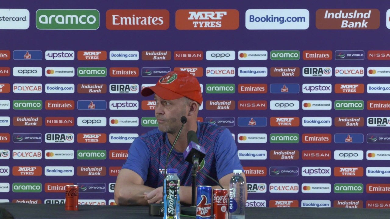 Afghanistan Coach Jonathan Trott on their seismic win 69-run world cup win over England