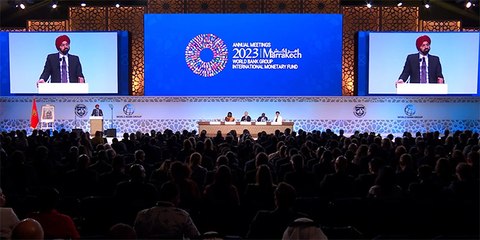 Assemblées annuelles FMI-BM: les recommandations d'Ajay Banga