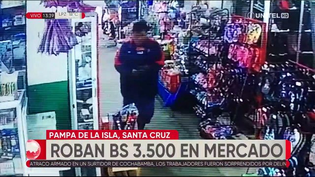 Denuncian a cuatro personas por robos en negocios de mercados cruceños