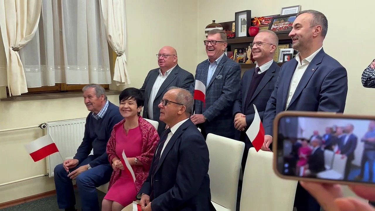 Wybory parlamentarne 2023. Reakcje w sztabie Prawa i Sprawiedliwości we Włocławku